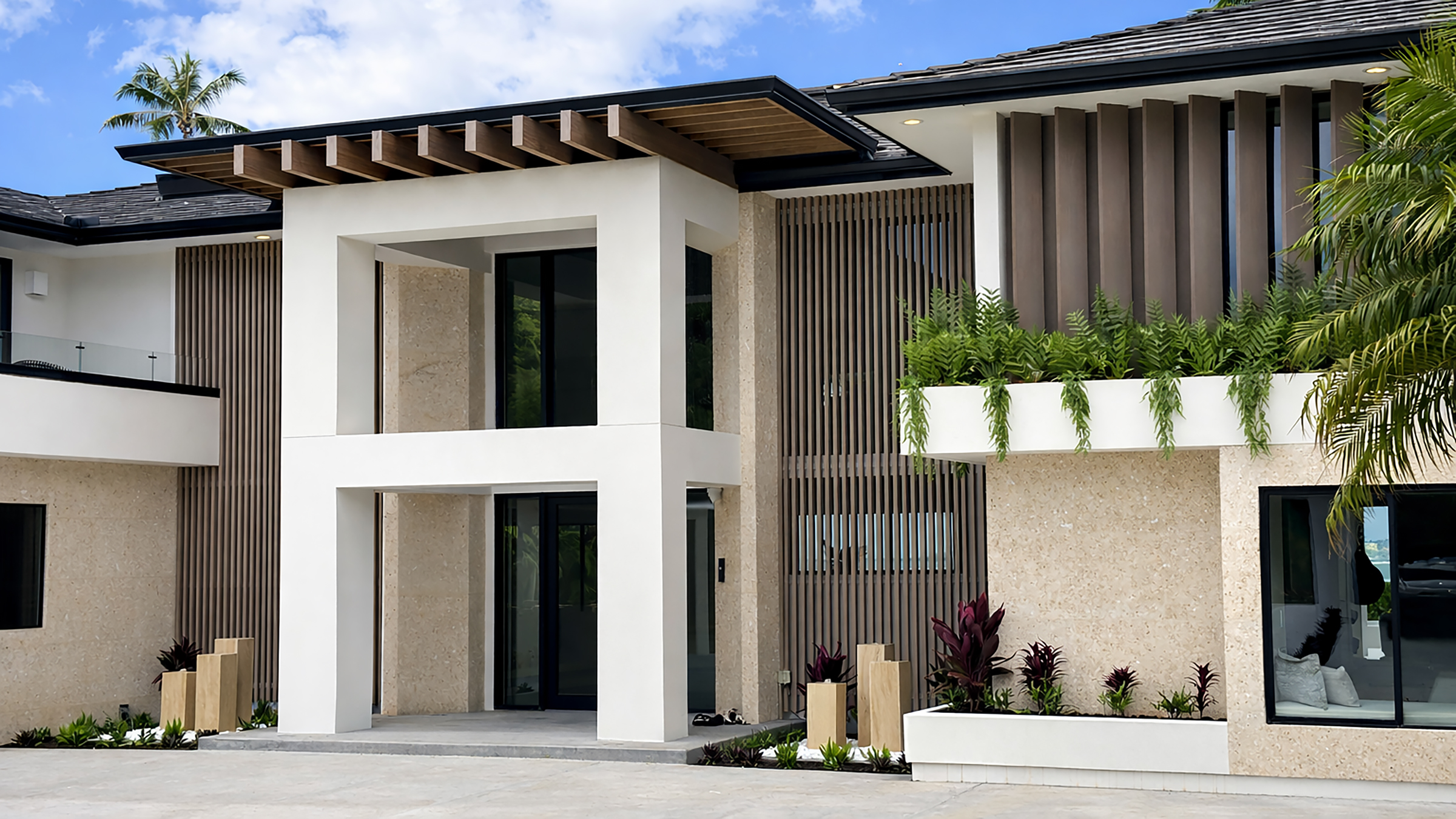 Modern luxury home in Portlock